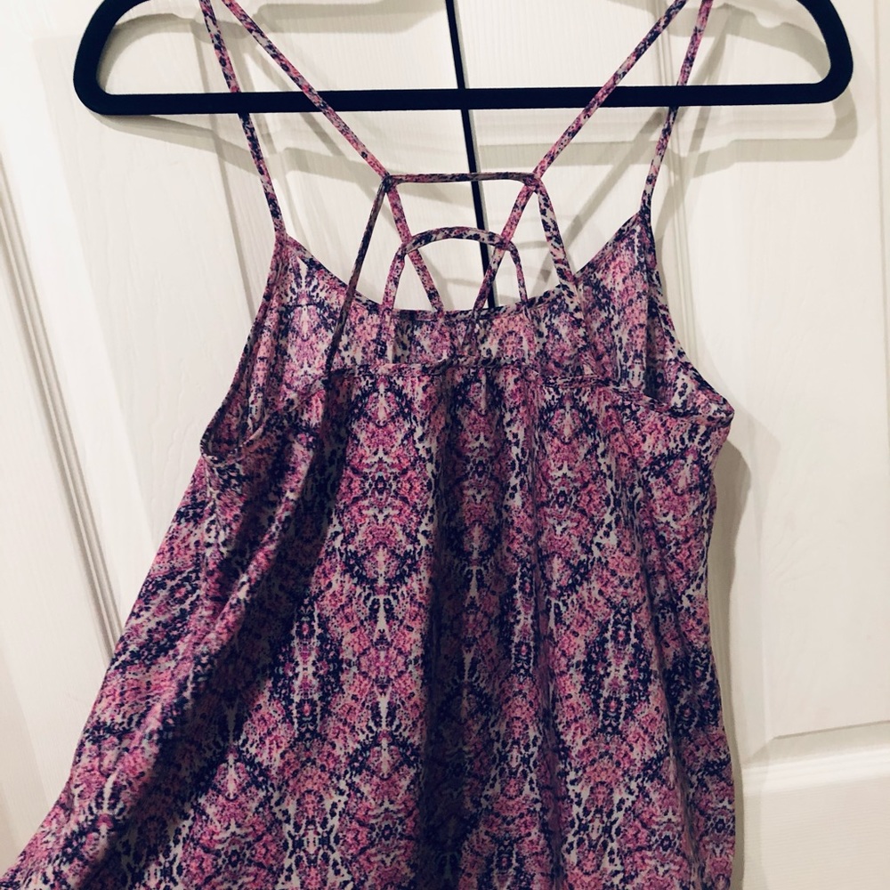 O’Neill vivid cross-back halter tank